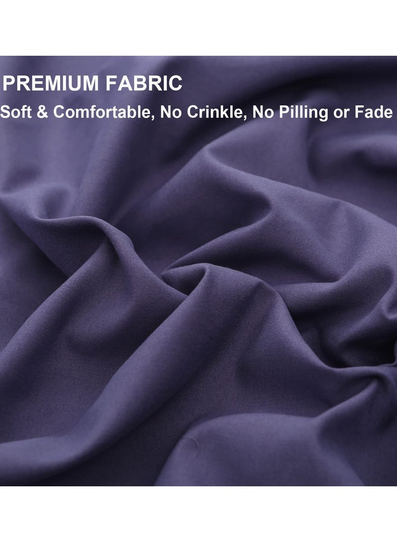 Cuken 115x210cm Sleeping Bag Liner with Storage Bag, Camping Travel Home Bed Sheet, Lightweight Breathable Hotel Compact Sacks(Purple)  - Image 3