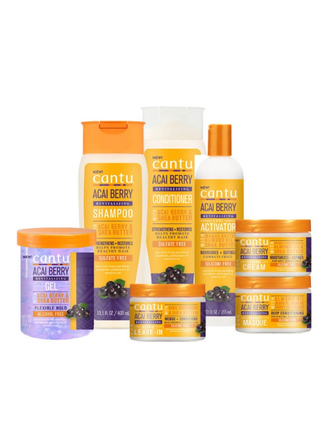 Cantu Acai Berry Revitalizing Shampoo 400ml - Image 5