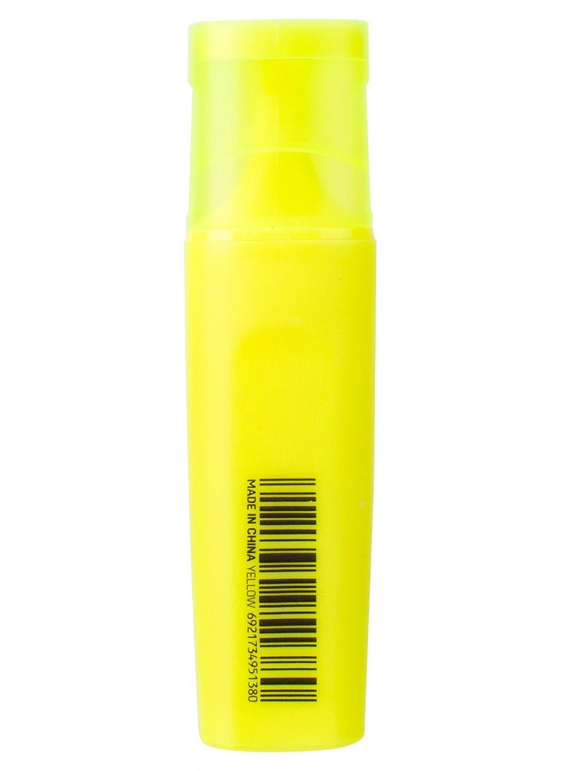Deli Chisel Tip Highlighter 1-5mm Pack of 10 Pieces - Image 4