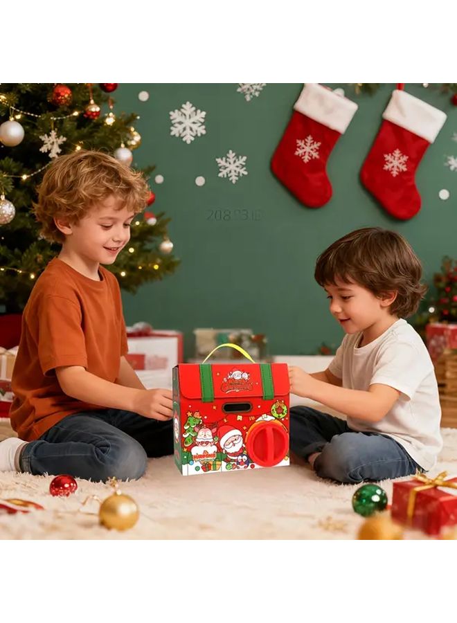 Santa Claus Interactive Surprise Toy Set Educational Fun Rotating Game For Family Party - Image 4