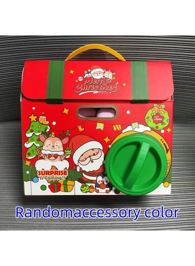 Santa Claus Interactive Surprise Toy Set Educational Fun Rotating Game For Family Party - Image 1