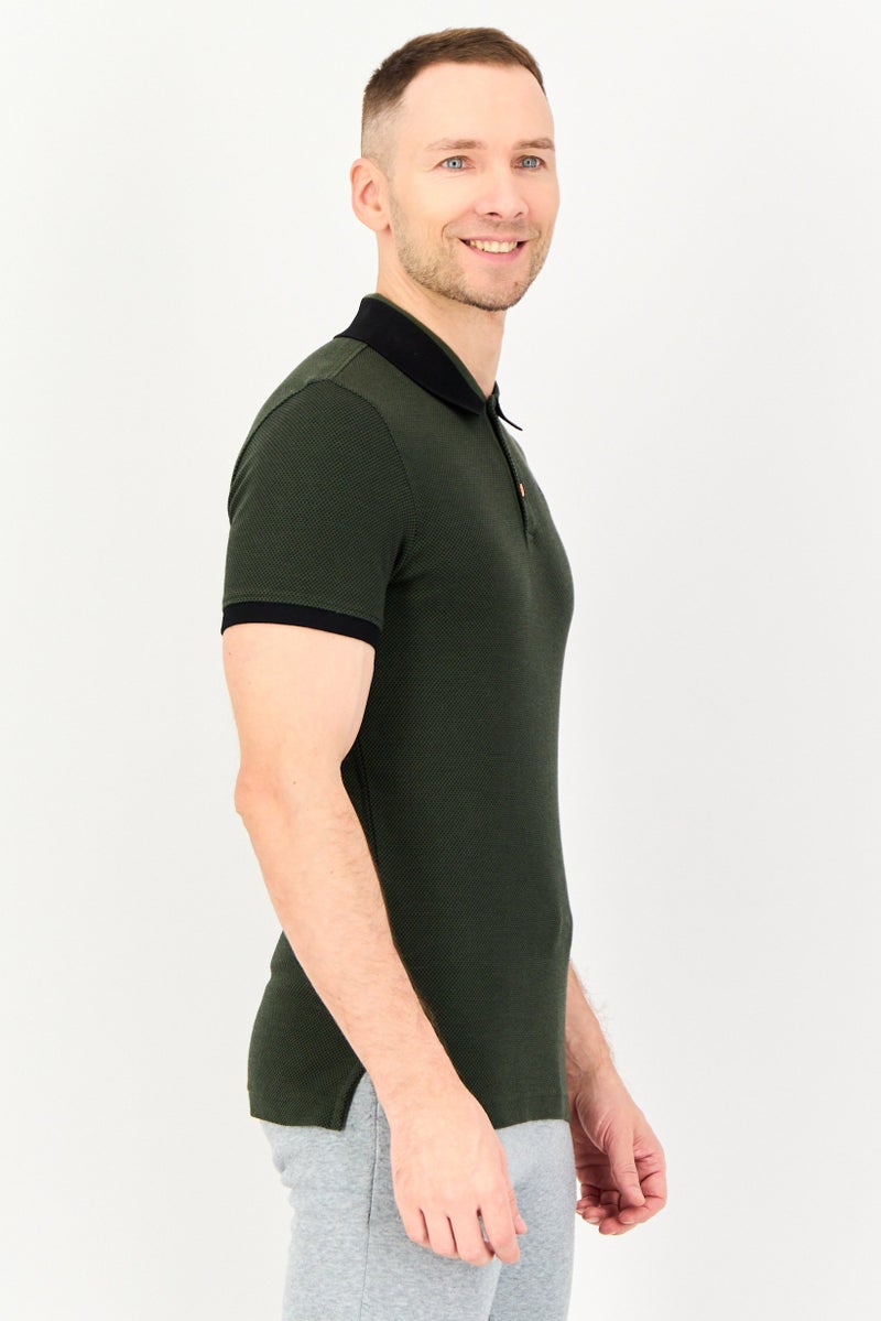 PUMA Men Slim Fit Short Sleeve Outdoor Polo Shirt, Multicolor - Image 3