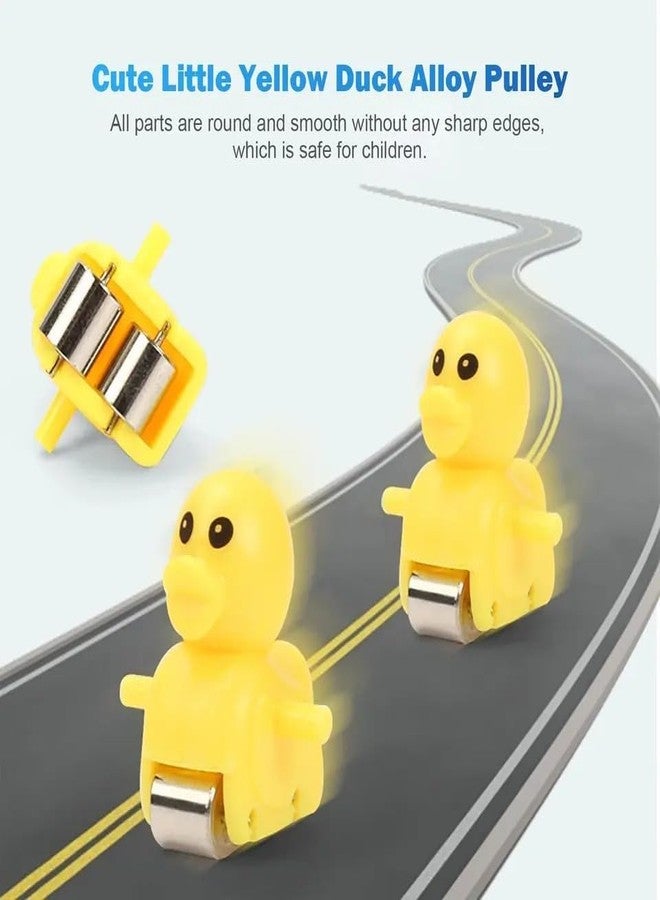 EUPHORIA Duck Track Racing Toys for Kids - Small Ducks Stair Climbing Toys for Kids, Escalator Toy with Lights and Music - 3 Duck Toy Included (Duck Racing Track Toy) - Image 3