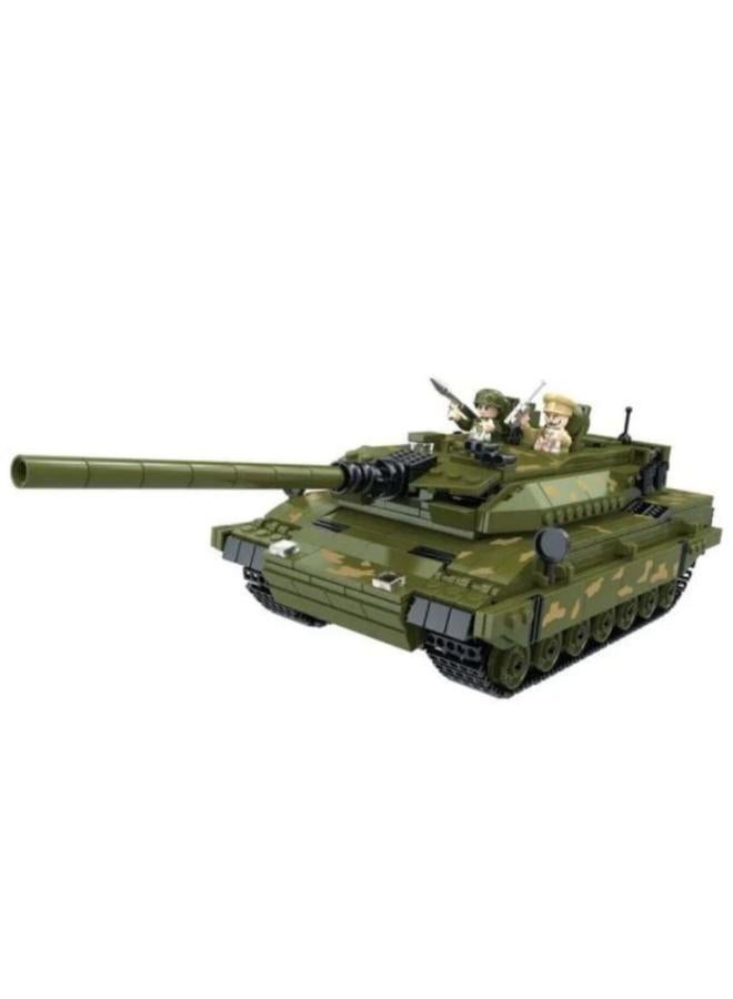 Cogo Military Battle Tank Building Block Set – 784 Pcs - Image 1