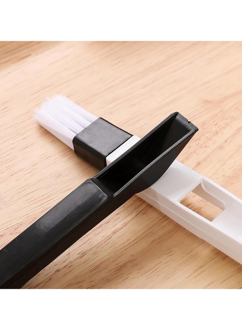 فرشاة تنظيف متعددة الاستخدام مع غطاء حماية – أداة تنظيف دقيقة للوصول للزوايا الضيقة في المطبخ والشفاطات والكوفي ميكر والعلب والكيبورد ومجرى الشباك – قطعة واحدة متعدد الألوان - Image 3