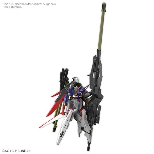 BANDAI SPIRITS Bandai Hobby - Mobile Suit Gundam Seed Freedom - #258 Destiny Gundam Spec II & Zeus Silhouette HG 1/144 Model Kit - Image 2