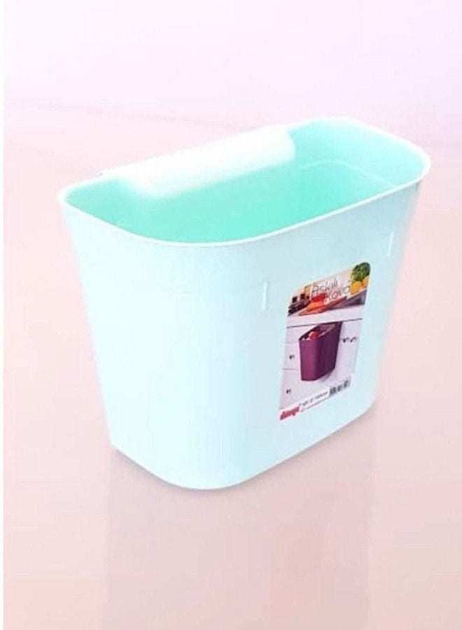 Kitchen Trash Can Cabinet Door Back Hanging Trash Storage Bin Multicolor - Image 5