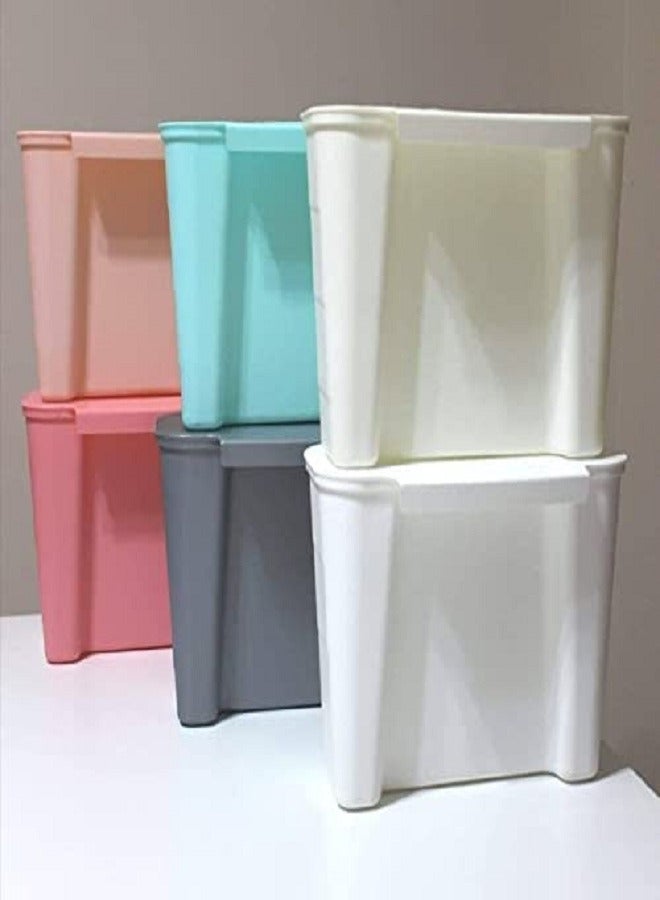 Kitchen Trash Can Cabinet Door Back Hanging Trash Storage Bin Multicolor - Image 1
