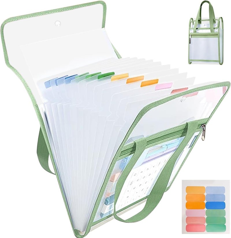 VEPROIX Vertical File Folder Multipurpose Lightweight Mesh Pocket Document Organizer Pink | Files & Supplies | Filing Storage & Binding | Office Supplies | Office (Pack of 1) - Image 1