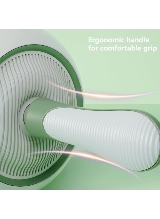 PROIRON Automatic Rebound Ab Roller - Grey Green - Image 4