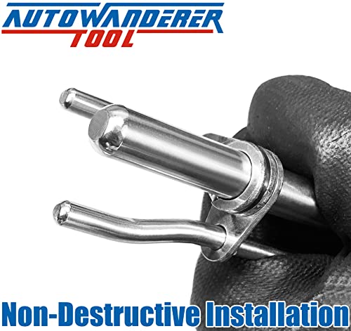 AutoWanderer Tool Hydraulic Cylinder Seal Install Tool Set - 3 PCS Hydraulic U-Cup Seal Twistor Installation Tool Kit with S M L - Image 5