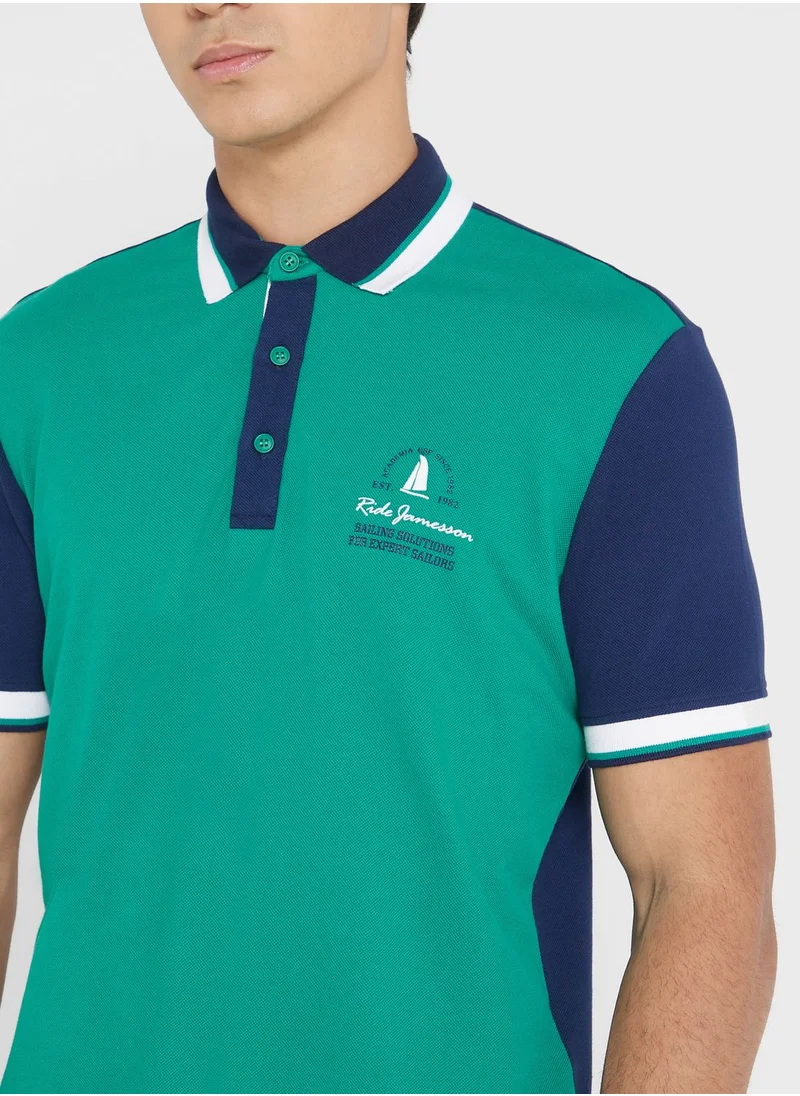 Robert Wood Short Sleeve Polo Shirt