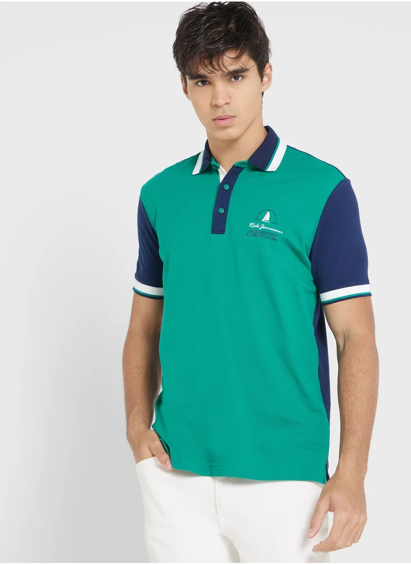 Robert Wood Short Sleeve Polo Shirt