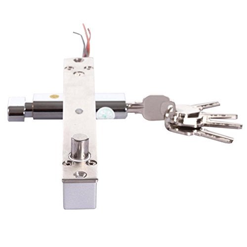 UHPPOTE Drop Bolt Lock Key Open Fail Secure NO Sturdiness Electric Manual Open Cylinder - Image 3