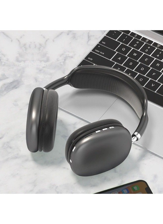 P9 - Wireless Bluetooth Headset P9 - Black : Superior Sound and Wireless Comfort - Image 1