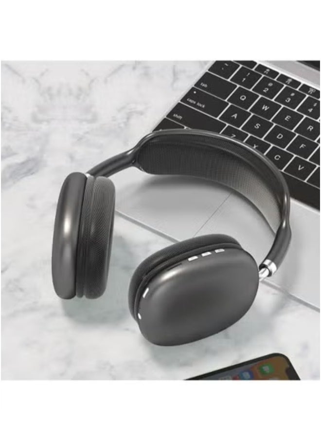 P9 - Wireless Bluetooth Headset P9 - Black : Superior Sound and Wireless Comfort - Image 1