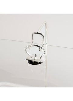 La Mesa Rectangular Food Warmer Set With Candle Stand Glass&Metal 13.5 Cm White  - Image 3