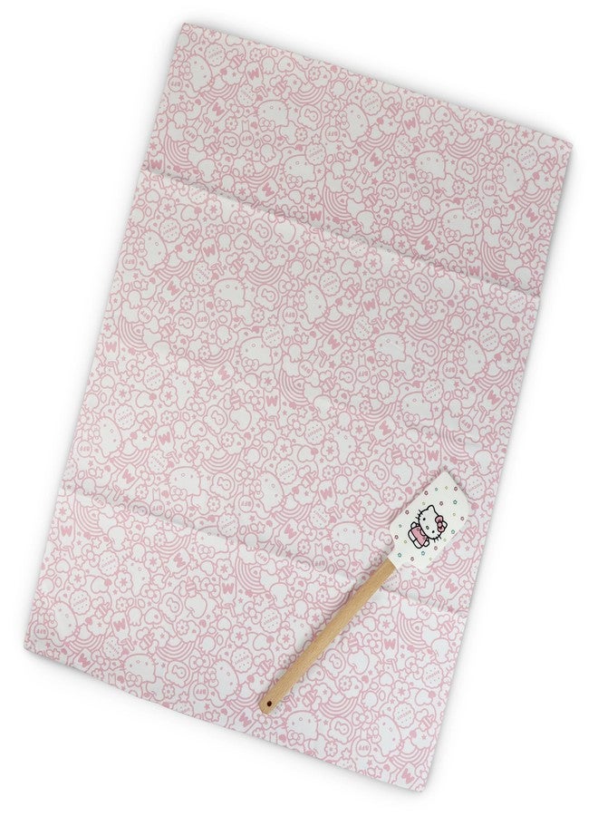 Handstand Kitchen Hello Kitty Sweet BFF Print Cotton Kitchen Towel and Spatula Set - Image 2