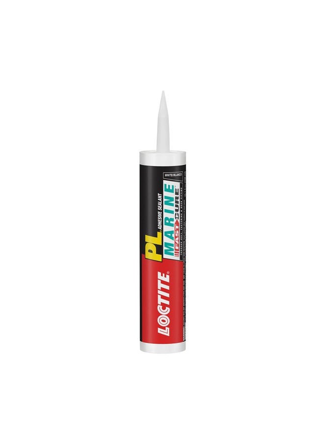 Loctite PL Marine Fast Cure Adhesive Sealant, 3 Ounce Squeeze Tube (2020627) (Packaging May Vary) - Image 1