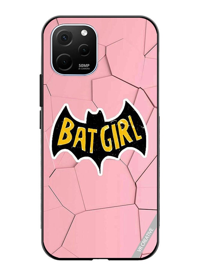 VR CREATIVE Protective Case Cover For Huawei Enjoy 50z Bat Girl Design Multicolour - Image 1