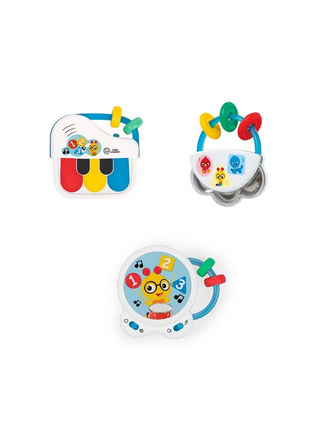 Baby Einstein Small Symphony 3-Piece Musical Toy Set, Ages 3+ Months, for Boy or Girl - Image 1