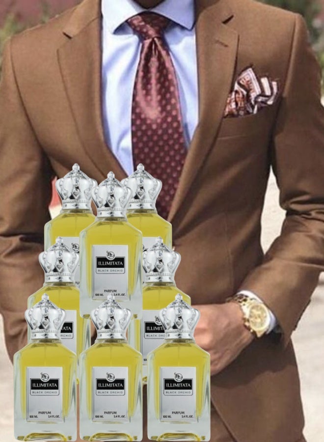 BL 8 Pieces illimitata Black Orchid Perfume 100ML - Image 1