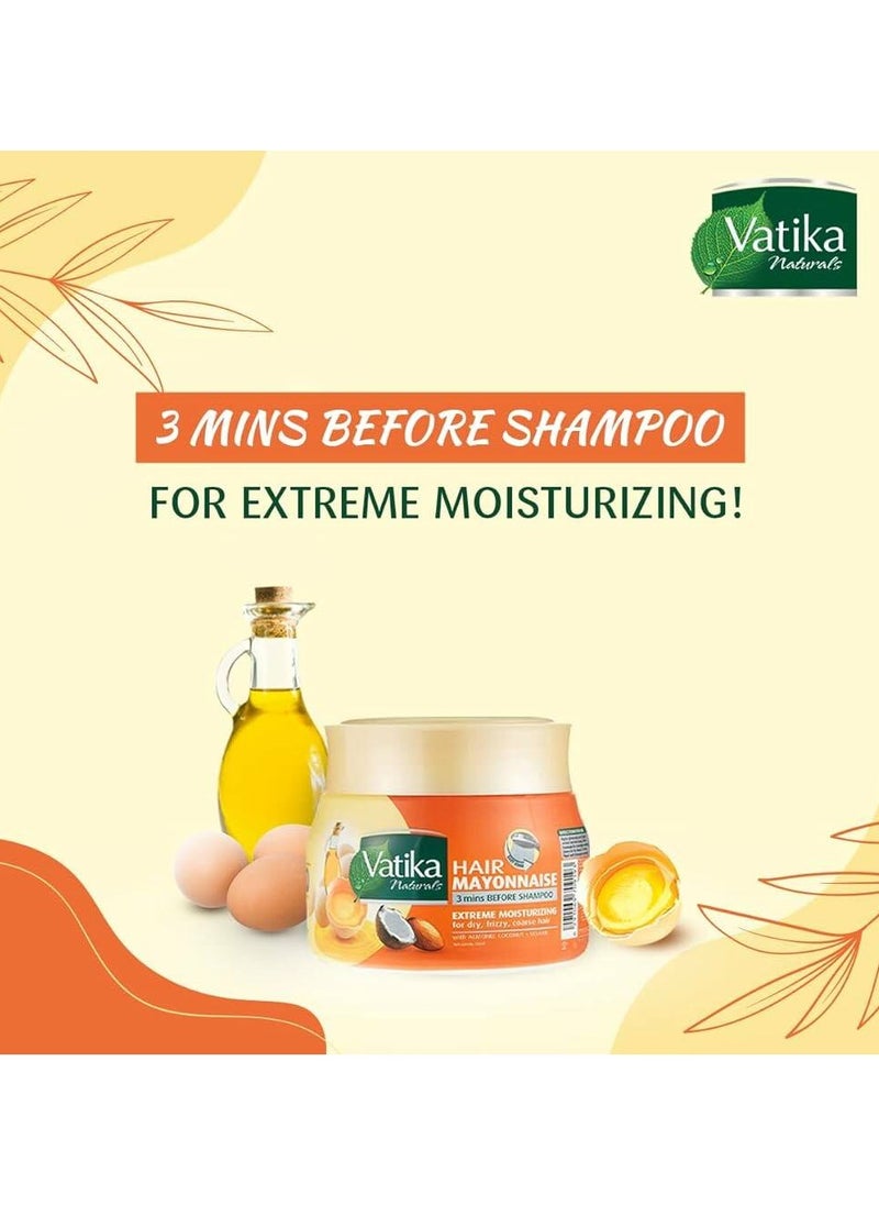 VATIKA - VATIKA Hair Mayonnaise With Almond, Coconut, Sesame 500 ML - Image 1