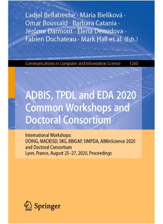 Adbis, Tpdl and Eda 2020 Common Workshops and Doct: International Workshops: Doing, Madeisd, Skg, Bbig - pzsku/Z01AEF1598829E71D40CDZ/45/1748328724/7deddba3-66a3-4648-87f9-da8c4d495895