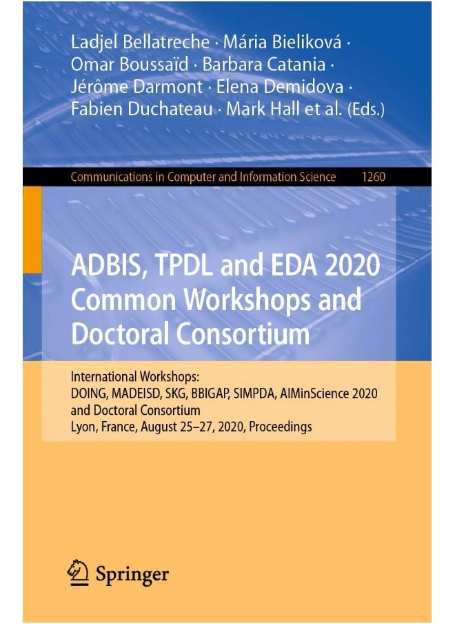 Adbis, Tpdl and Eda 2020 Common Workshops and Doct: International Workshops: Doing, Madeisd, Skg, Bbig 