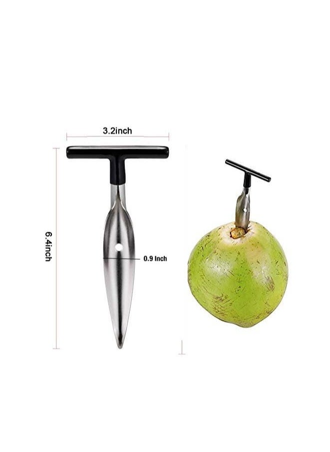 Accessorize Kingdom - Coconut Opener Tool, Coconut Driller, Coconut Opener Machine, Coconut Opener Knife, Coconut Water Opener-(6.4 X 3.2 X 0.9 in) (Pack- 1) - Image 1