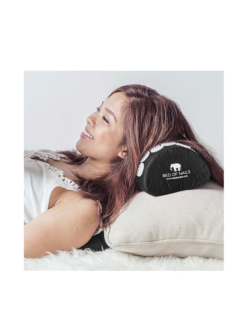 Bed of Nails Acupressure Pillow Black - Image 3
