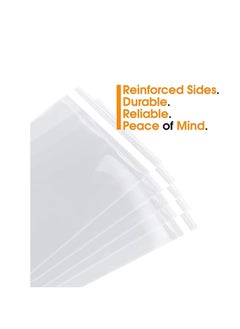 MARKQ 16 X 22 inches Clear Resealable Poly Mailers Bag, Self-Sealing Plastic Cellophane Bags for Packaging, Clothing, Pants, A4 Documents, Photos  - Image 3