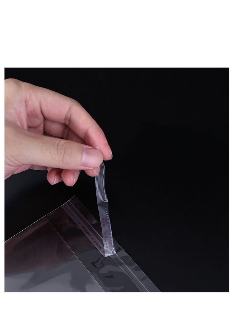 MARKQ 16 X 22 inches Clear Resealable Poly Mailers Bag, Self-Sealing Plastic Cellophane Bags for Packaging, Clothing, Pants, A4 Documents, Photos  - Image 4