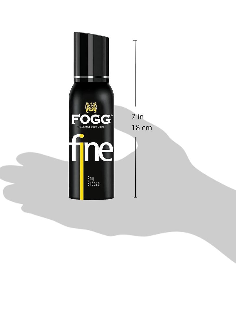 Fogg Fine Bay Breeze for Men - Perfume Spray - 120ml - Image 5