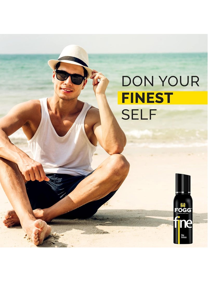 Fogg Fine Bay Breeze for Men - Perfume Spray - 120ml - Image 2