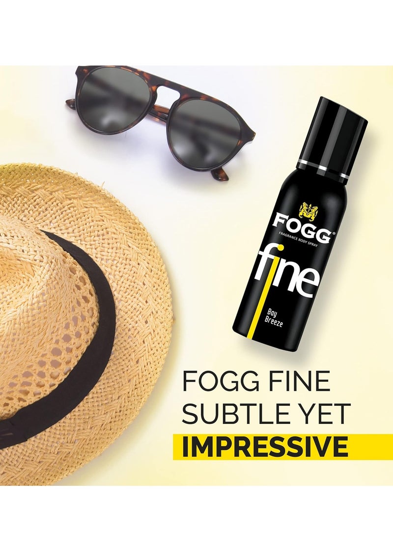 Fogg Fine Bay Breeze for Men - Perfume Spray - 120ml - Image 3