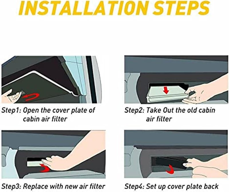 Wivplex Activated Carbon Cabin Air Filter for Toyota - Image 3