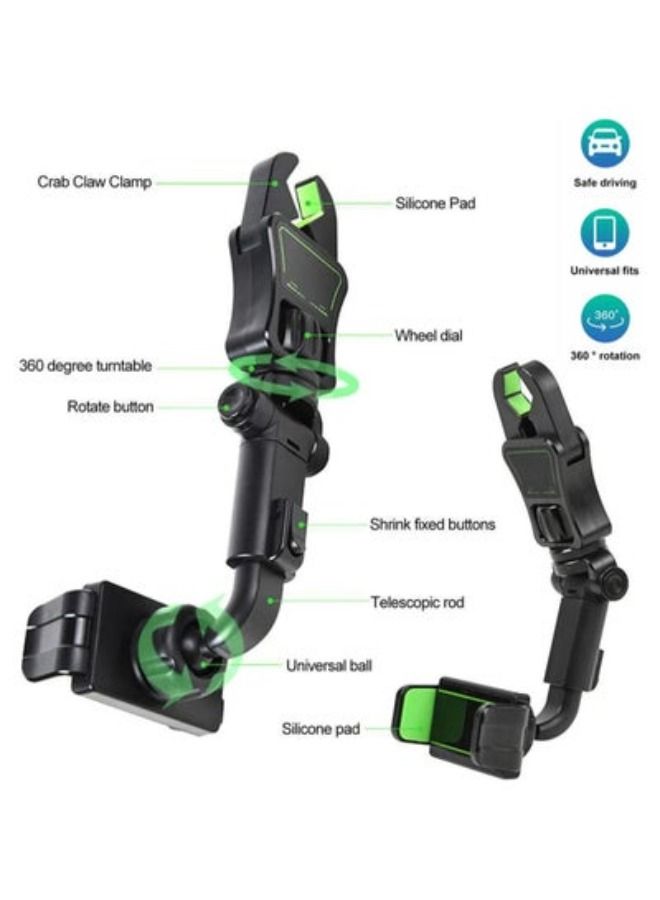 Car Phone Holder Mount, 360 Degrees Free Rotate Adjustable Suspension - Image 3