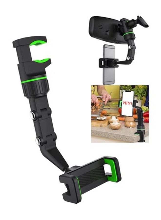 Car Phone Holder Mount, 360 Degrees Free Rotate Adjustable Suspension - Image 1