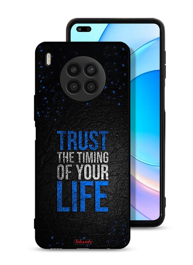 Tolwak Huawei nova 8i Protective Case Cover Trust The Timing Of Your Life  - Image 1