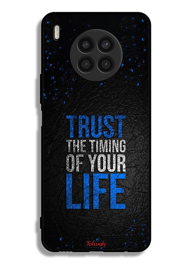 Tolwak Huawei nova 8i Protective Case Cover Trust The Timing Of Your Life  - Image 2