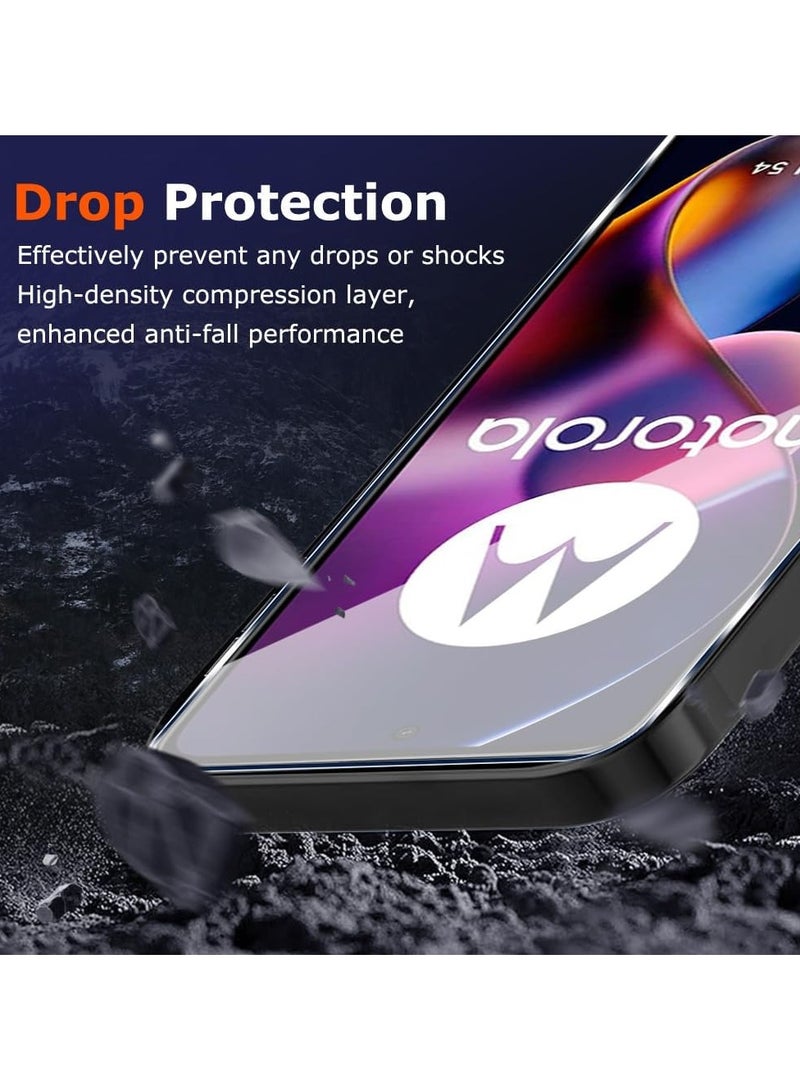 2 PACK for Motorola Moto G56 Power 5G Screen Protector Tempered Glass with 9H Hardness Anti-Scratch Bubble Free Easy Installation Case Friendly  - Image 5