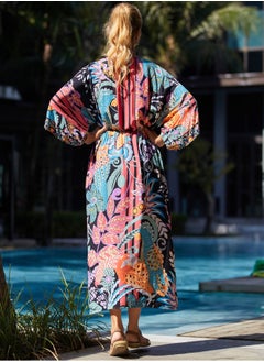 Loquat Beach Printed Robe Sunscreen Cover  - Image 2
