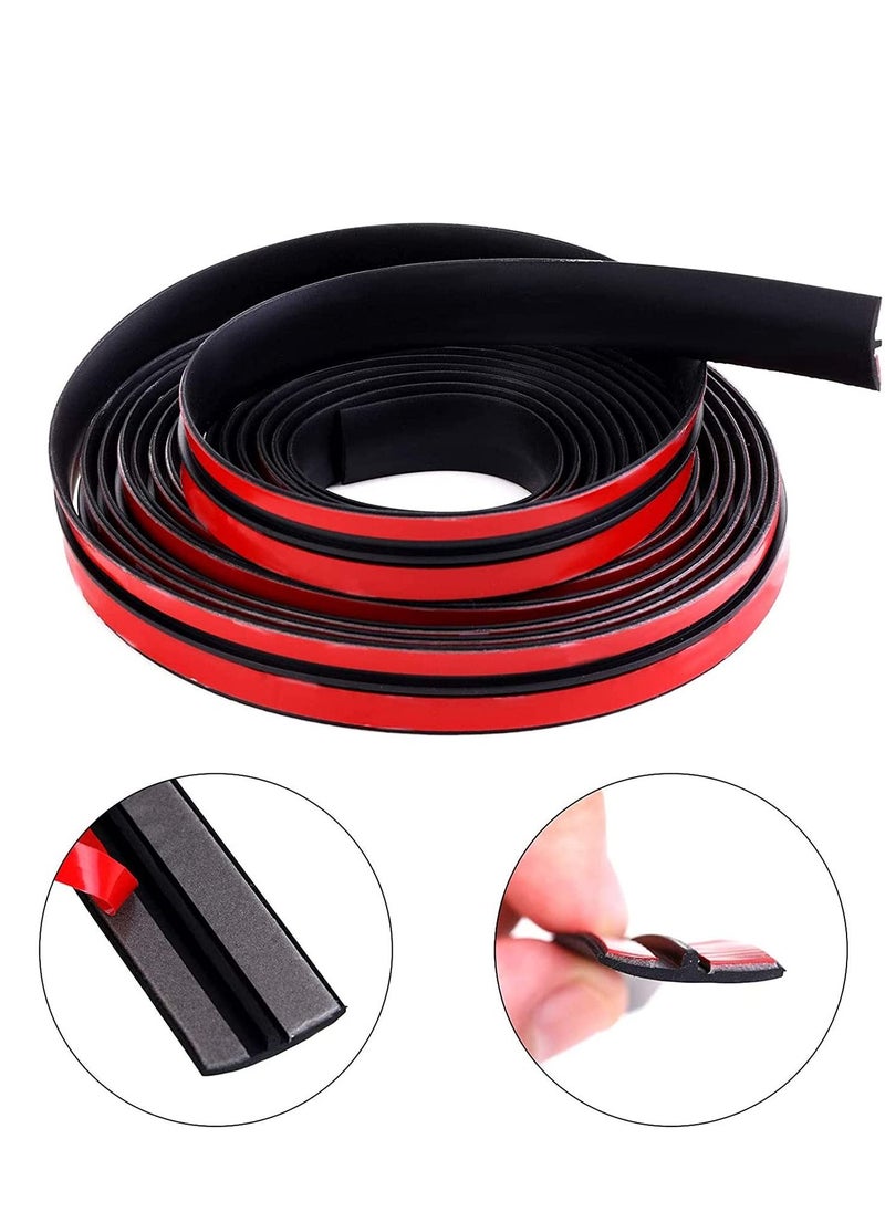 Y&D - Car Sealing Strip of Windshield Weather Rubber Front T Shape Automotive Door for Truck Window Decor (14MM-16FT) - Image 1