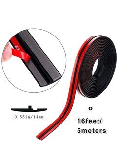 Y&D Car Sealing Strip of Windshield Weather Rubber Front T Shape Automotive Door for Truck Window Decor (14MM-16FT)  - Image 3
