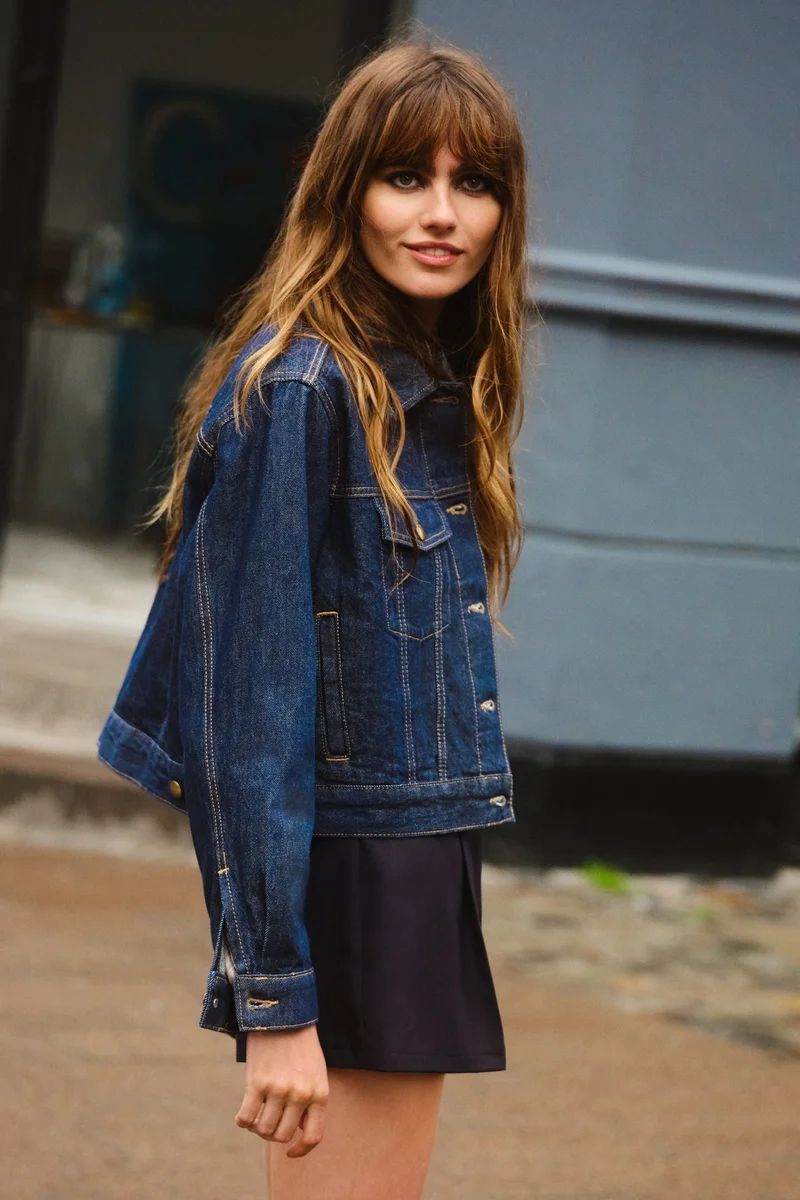 اتش اند ام جاكيت دنيم