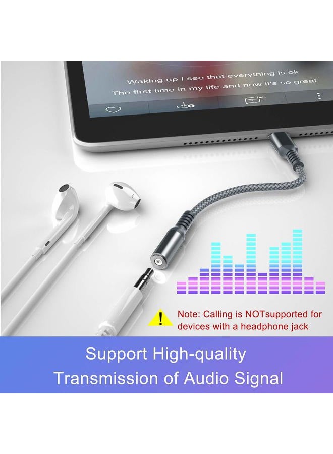 Elebase iPhone 16 16e 15 Headphone Aux Adapter,USB-C to 3.5mm Audio Converter,Type C to 1/8 Inch Jack for Apple 15 Pro Max Plus,Samsung Galaxy S25 S24 S23,iPad 10 10th,Air 4th 5 5th Mini 6th 7 7th Gen - Image 3