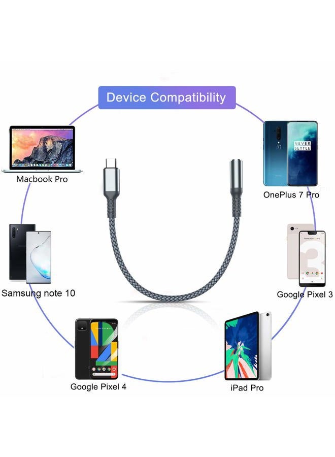 Elebase iPhone 16 16e 15 Headphone Aux Adapter,USB-C to 3.5mm Audio Converter,Type C to 1/8 Inch Jack for Apple 15 Pro Max Plus,Samsung Galaxy S25 S24 S23,iPad 10 10th,Air 4th 5 5th Mini 6th 7 7th Gen - Image 5