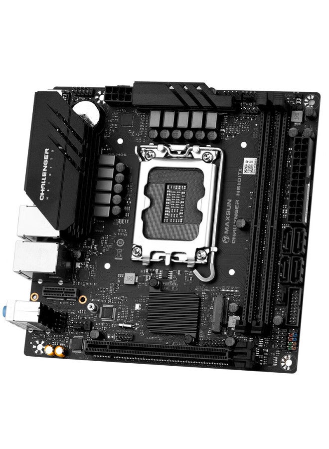 Maxsun Challenger H610 Itx 2lan Motherboard Support Cpu 12100/12400f/13400 - Image 2