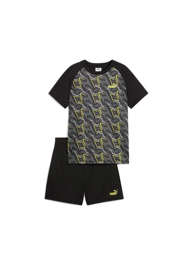 PUMA Youth Essential Poly Aop Set